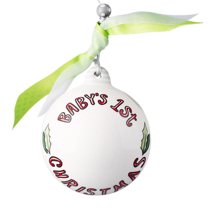 Stocking Baby's 1st Christmas Christmas Ornament