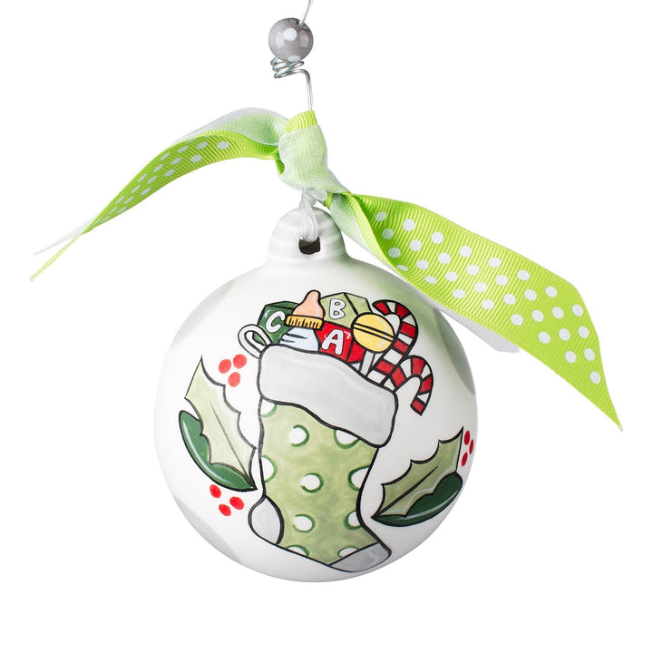 Stocking Baby's 1st Christmas Christmas Ornament