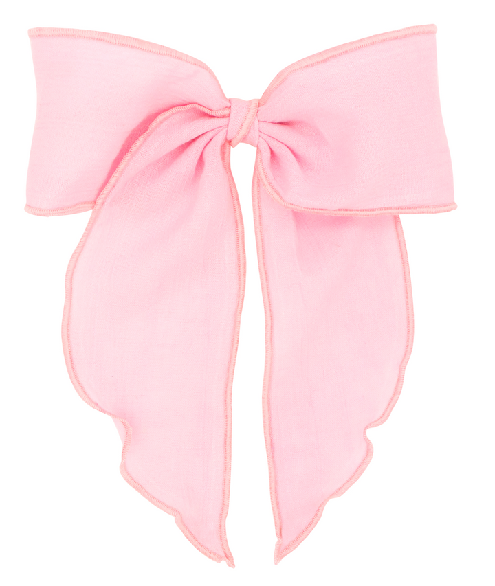 King Cotton Gauze Bowtie with Twisted Wrap and Whimsy Tails