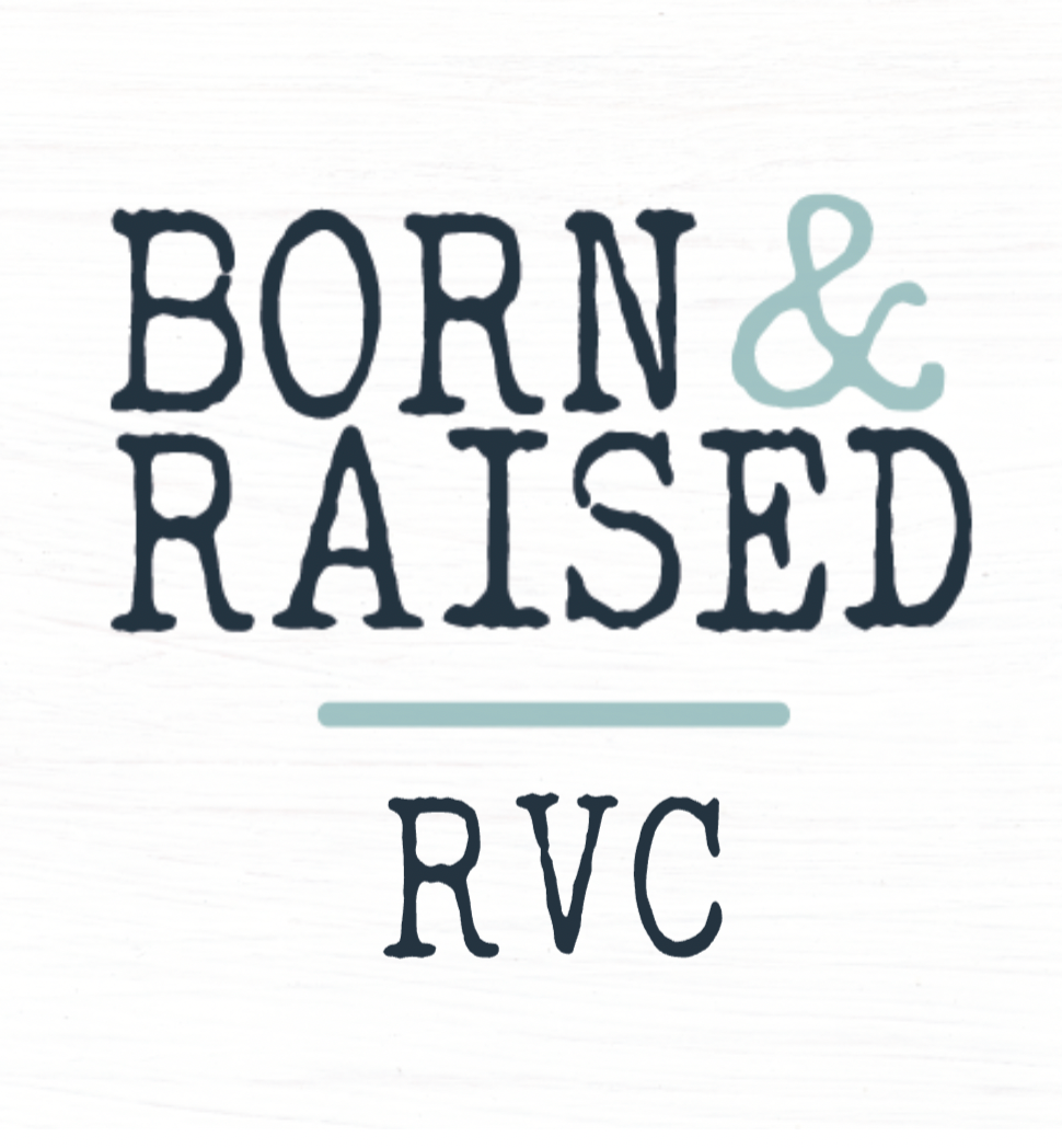 Personalized Born & Raised Decorative Wooden Block