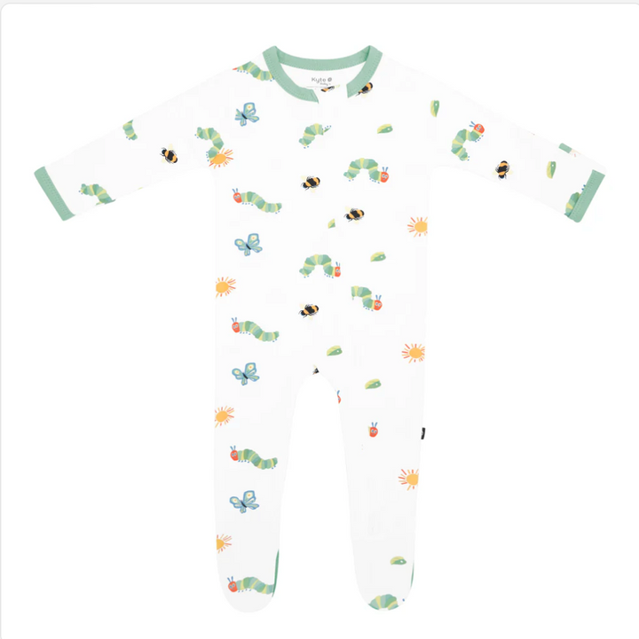 Zippered Footie in The Very Hungry Caterpillar