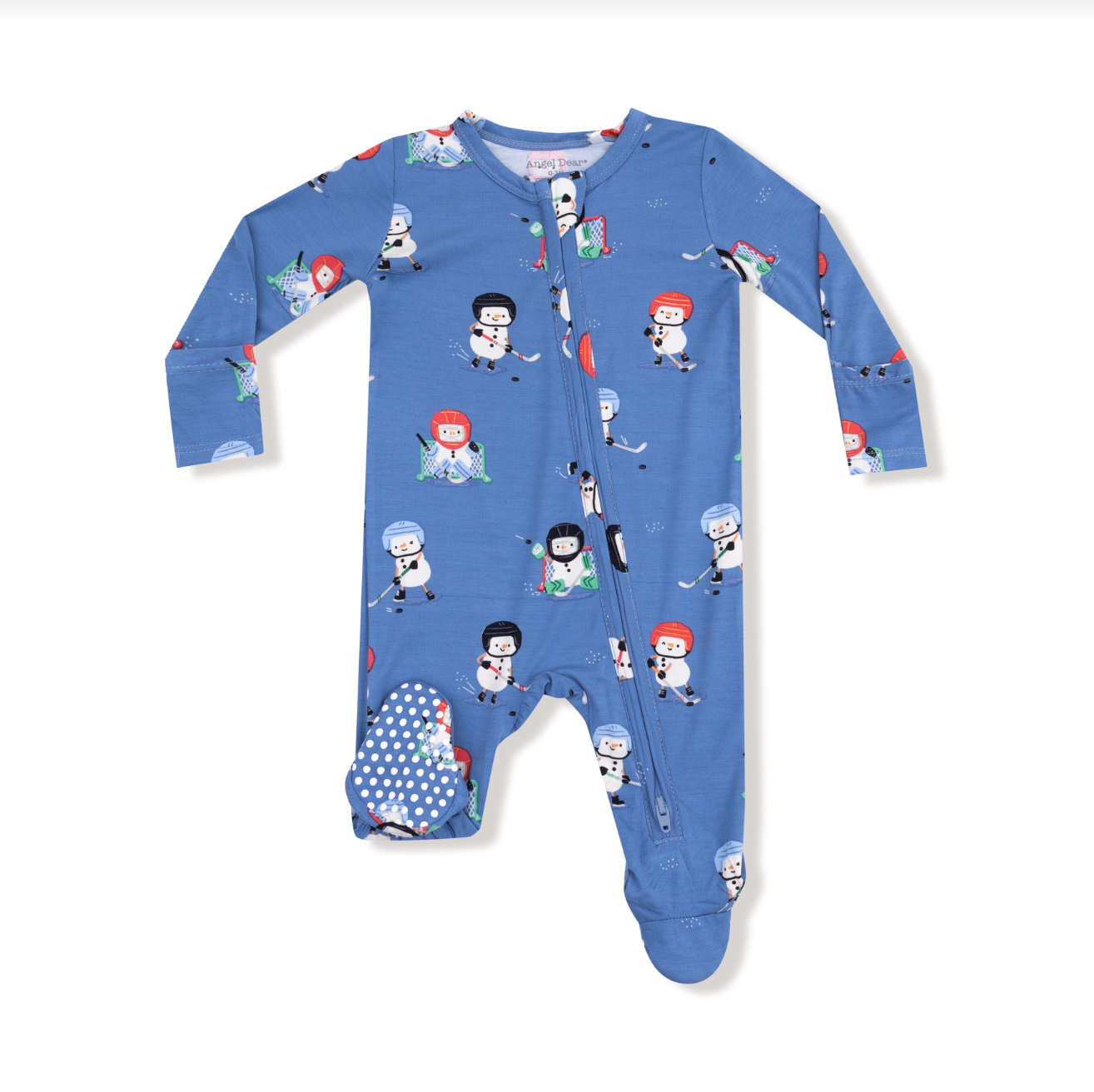 Snow Folks Ice Hockey - 2 Way Zipper Footie