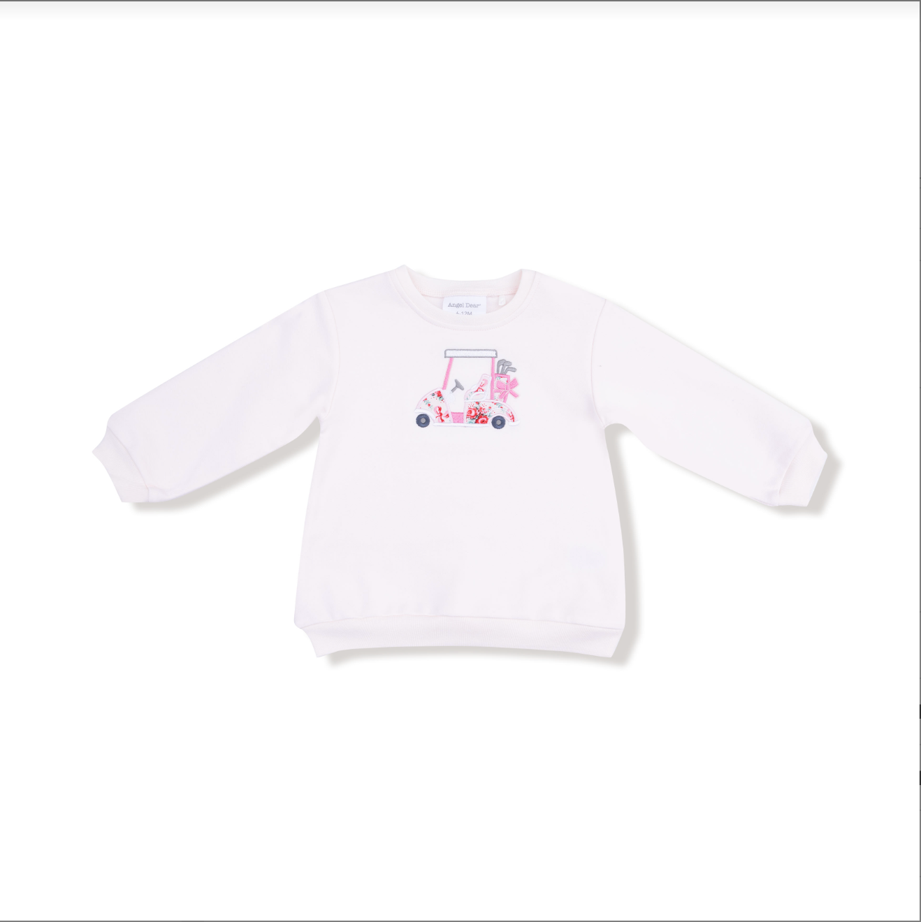 Golf Pink Puffy Oversized Sweatshirt