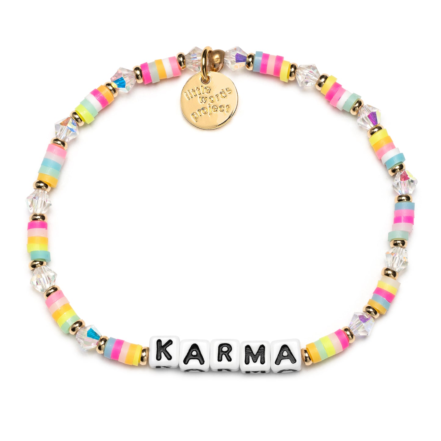 Little Word Project Stretch Bracelet-Karma
