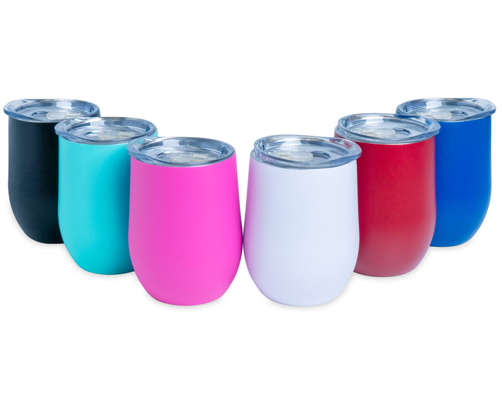 12oz Wine Tumbler - Stainless Steel Drinkware