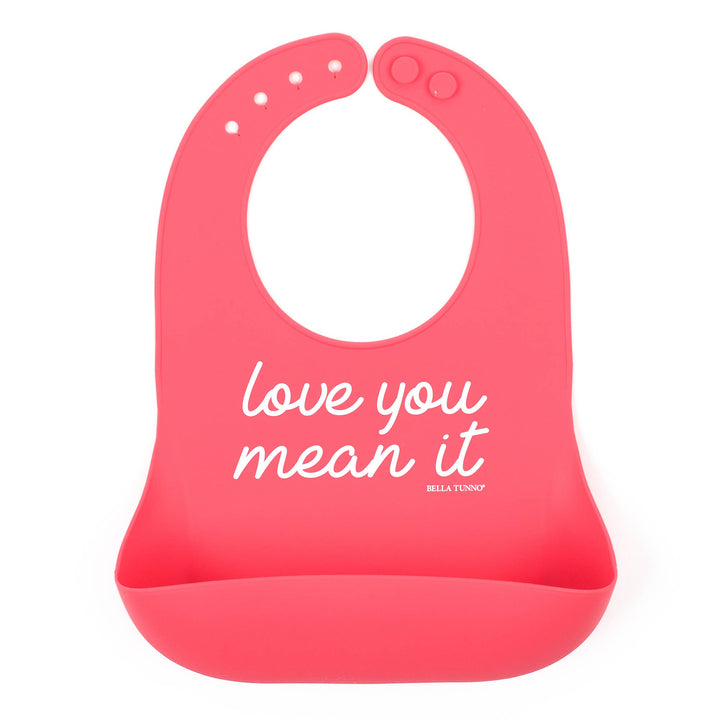 Love You Mean It Wonder Bib