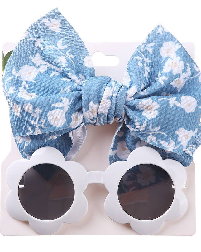 Baby Girl  Sunglasses and Floral Headband