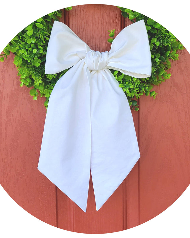 White Linen Sash