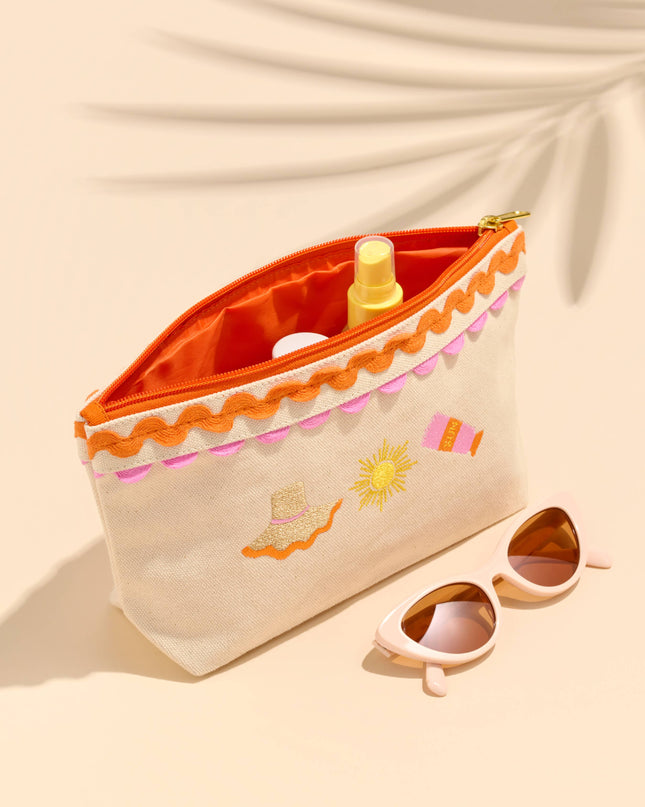 POPPY ZIP POUCH