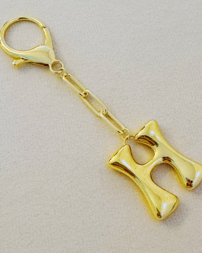 Whimsy Balloon Letter Initial Bag Charm