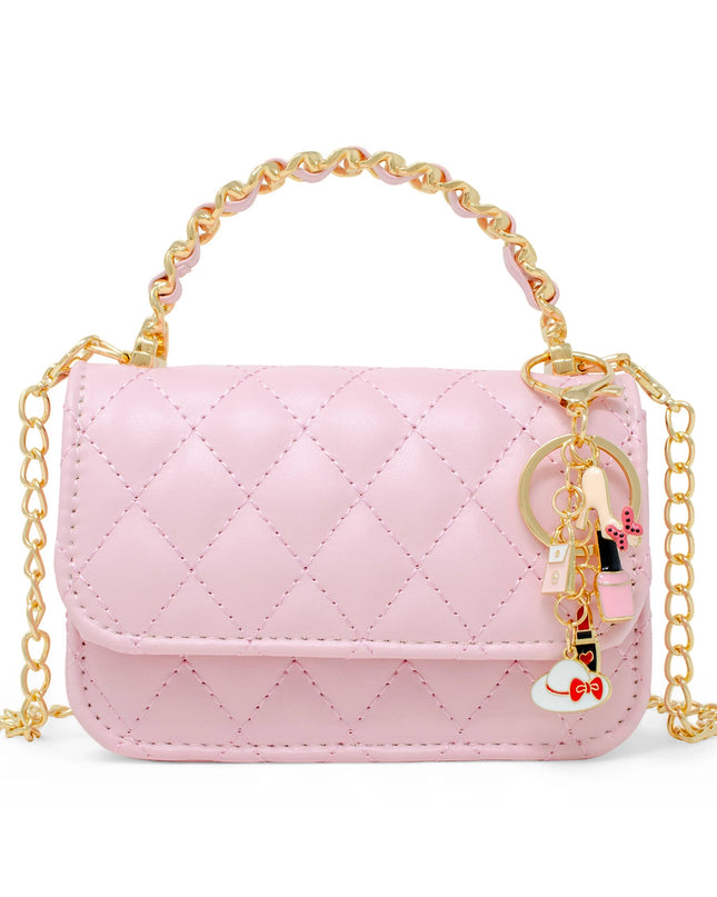 Girl's Classic Link Chain Top Handle Handbag