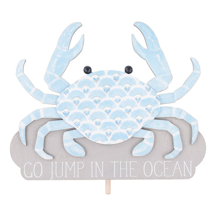 Jump in Ocean Crab Topper