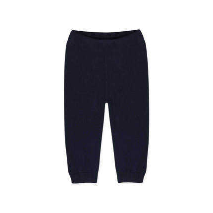 Leo Textured Knit Polo Baby Pullover & Pant (Organic Cotton)