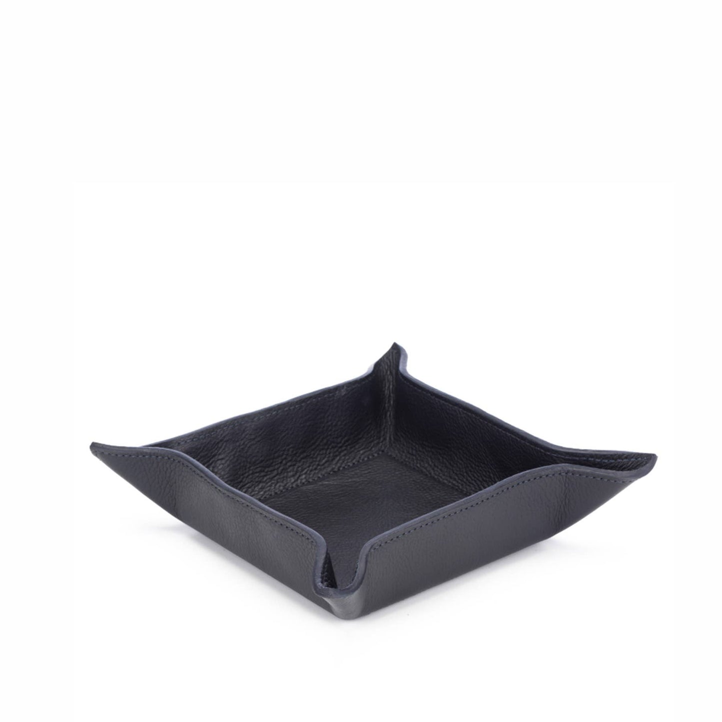 "Perry" Leather Valet Tray (Personalizable)