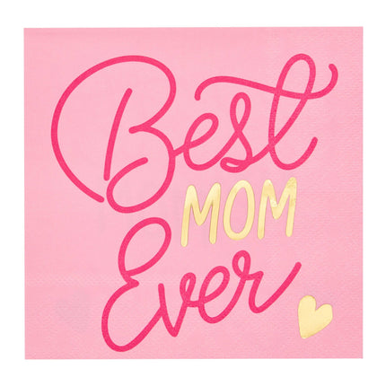 Best Mom Ever Cocktail Napkins