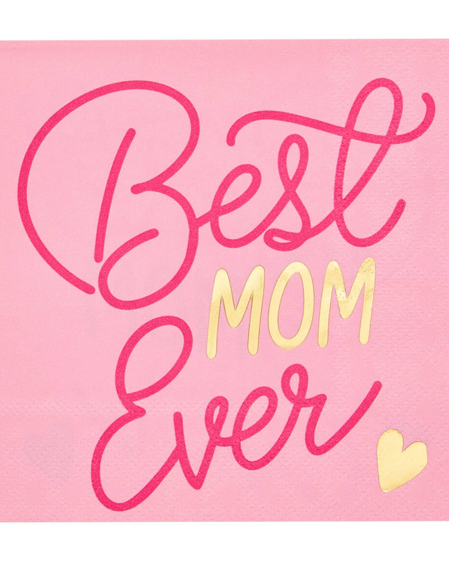Best Mom Ever Cocktail Napkins