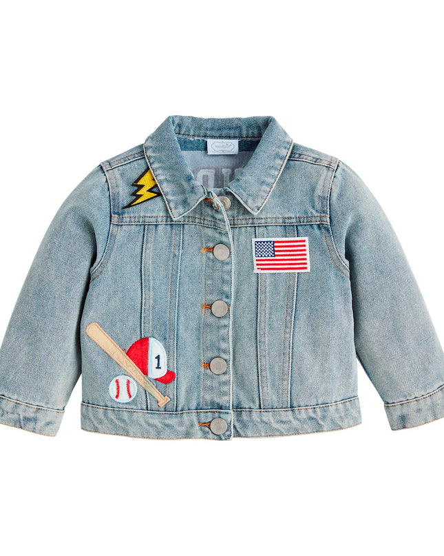 Boy Denim Patch Jacket