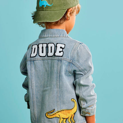 Boy Denim Patch Jacket