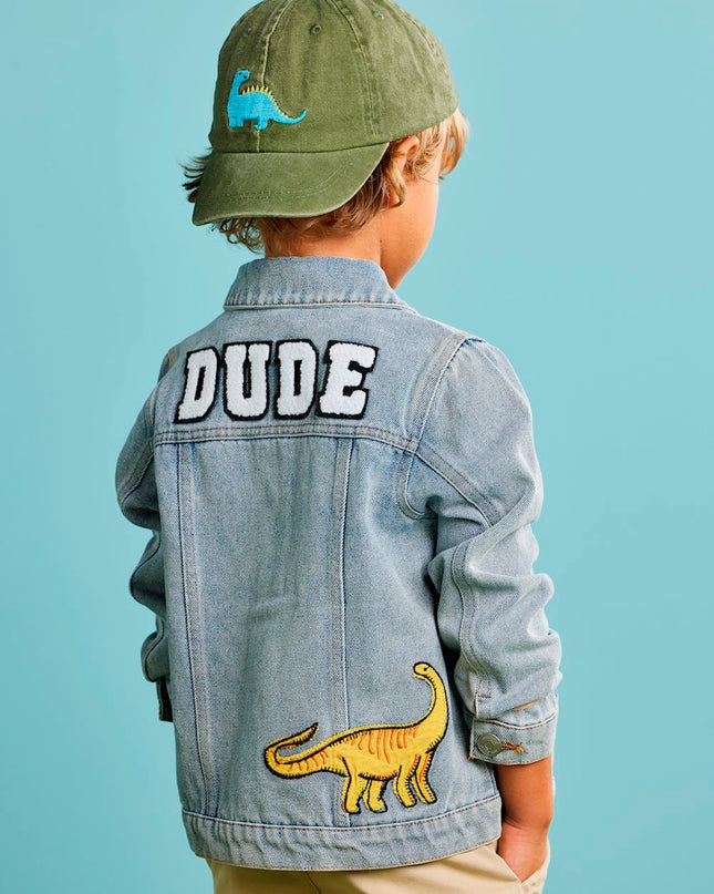 Boy Denim Patch Jacket