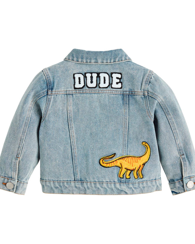 Boy Denim Patch Jacket