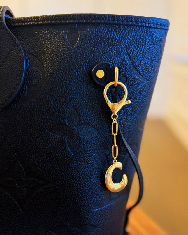 Whimsy Balloon Letter Initial Bag Charm