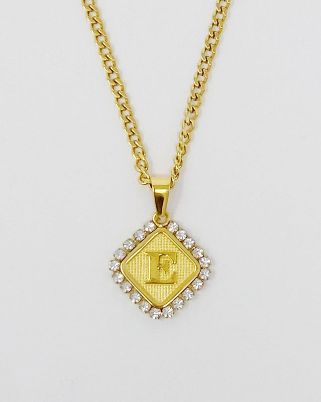 Aztec Delight Initial Necklace