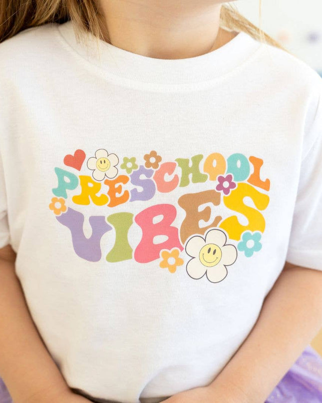 Preschool Retro Short Sleeve T-Shirt - Back To School Kids