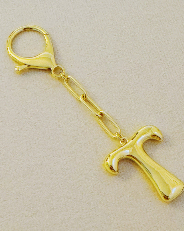 Whimsy Balloon Letter Initial Bag Charm