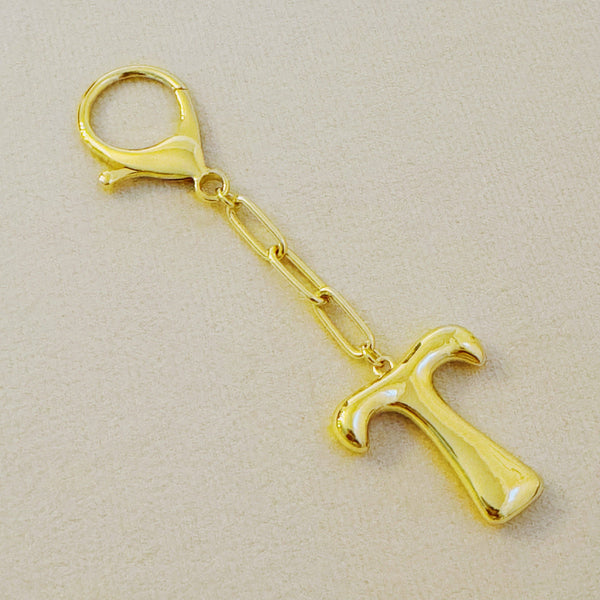 Whimsy Balloon Letter Initial Bag Charm