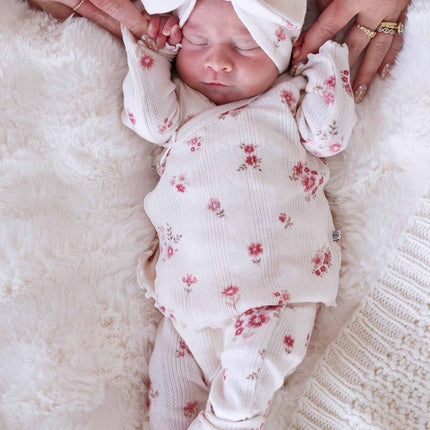 2pc Pointelle Crossover Top & Bottom | Precious Posies