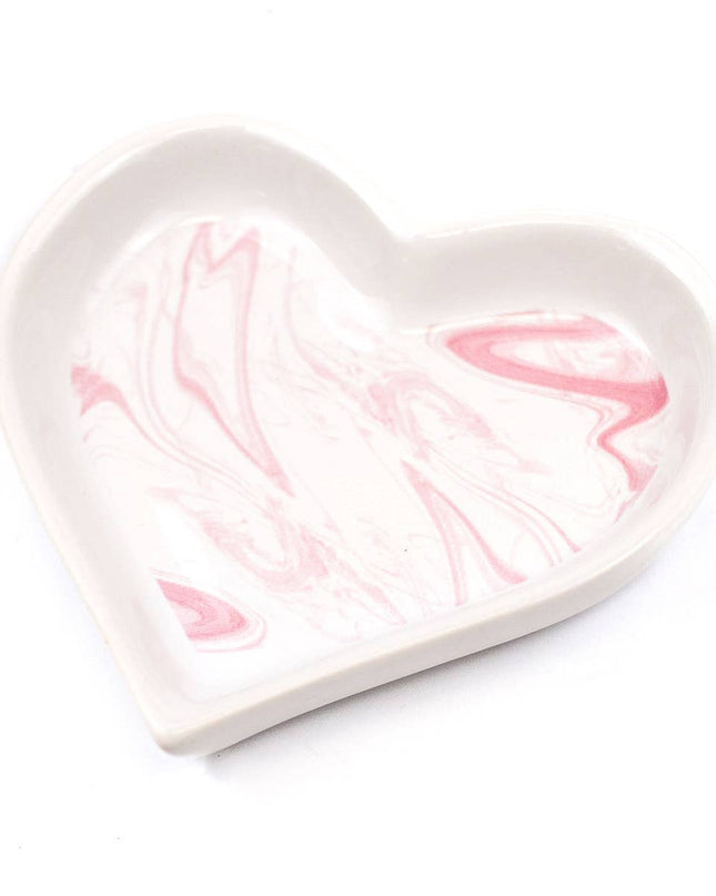 Marbled Heart Trinket Dish