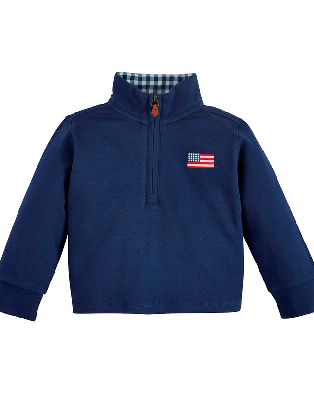 Flag Quarter Zip