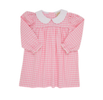 Hot Pink Gingham / 0-6 M