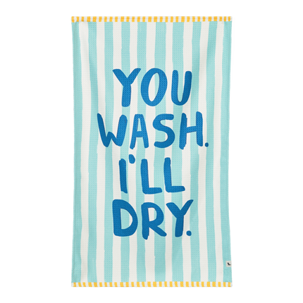 Dock & Bay Tea Towels - You Wash I'll Dry