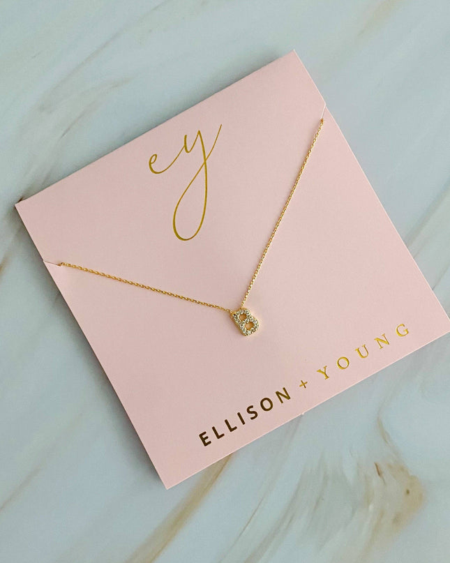 Understated Beauty Initial Necklace