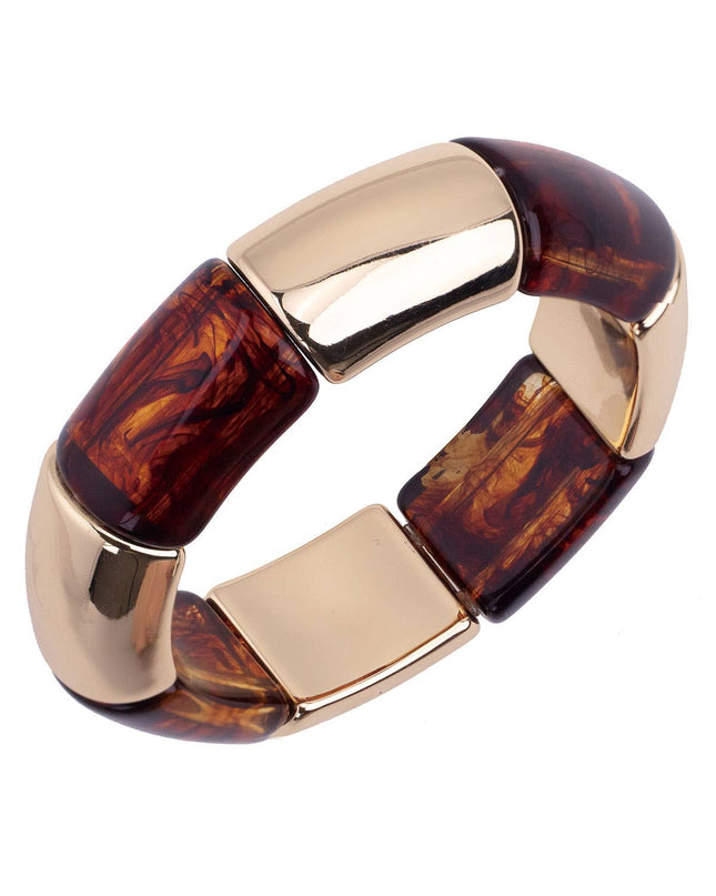 Jasmine Resin Stretch Bracelet