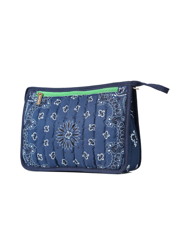 Bandana Print Pouch - Beau Navy