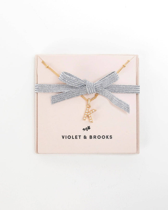 Mini Pearlie Initial Necklace