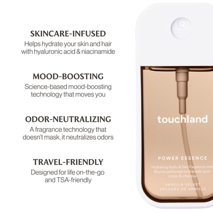 Vanilla Velvet Power Essence Body & Hair Fragrance Mist