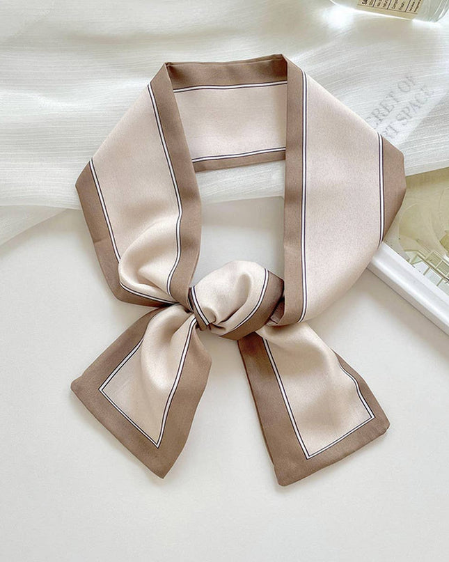 Long Thin Ribbon Scarf