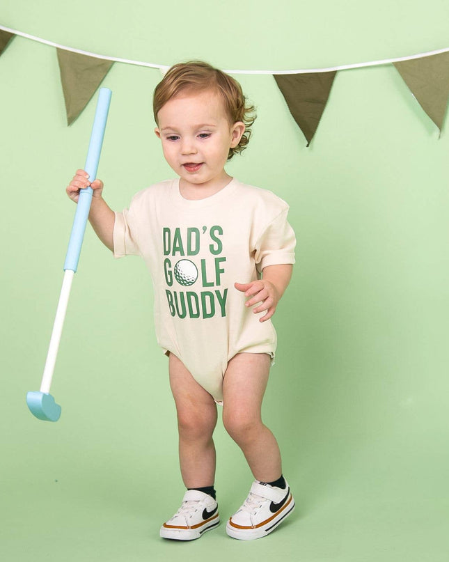 Dad's Golf Buddy Short Sleeve Romper