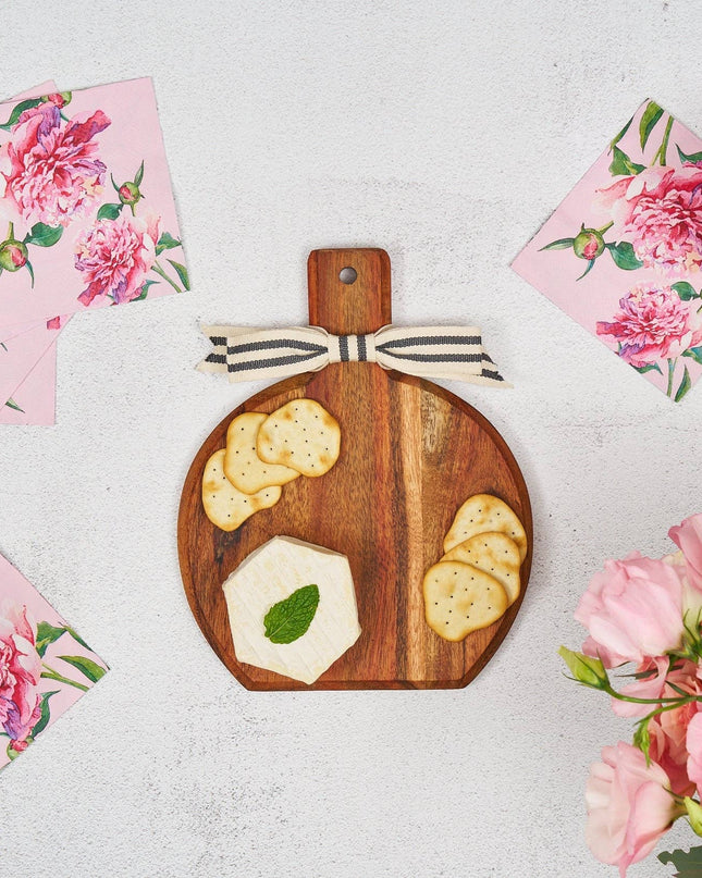 9.75" x 8" Board Gift Kit w/o spreader: Pink Peonies