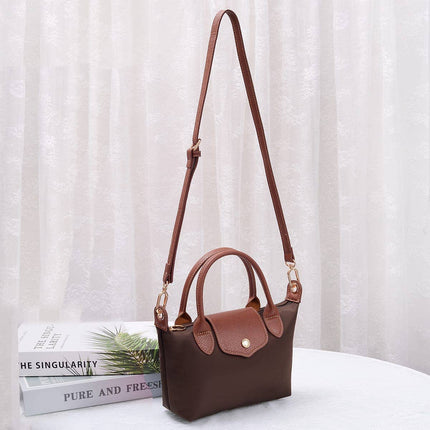 Britney Nylon Double Handle Crossbody Bag