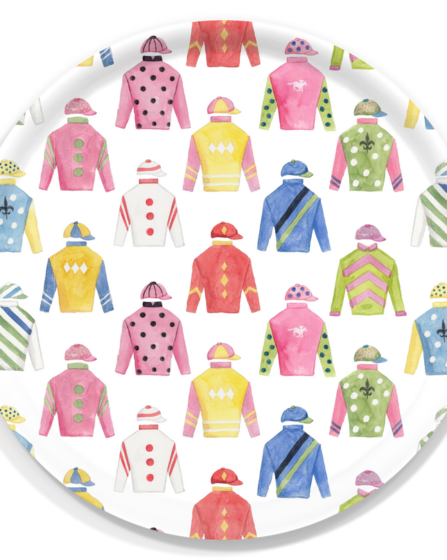 Off To The Races Serving Tray: Three Sizes, Kentucky Derby