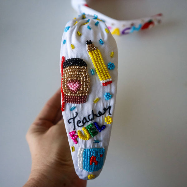 Teacher Headband, Teacher Accessories, Cute Headbands