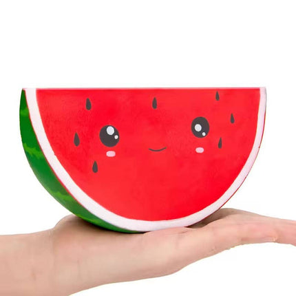 Large Watermelon Squishy  Slow Rising Sensory Stress Toy