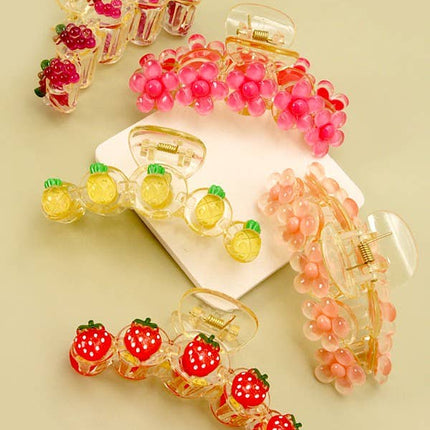 Summer Hair Claw Clips