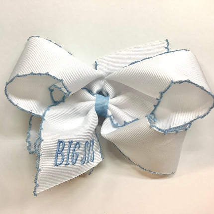 Big Sis Moonstitch Bow-Blue