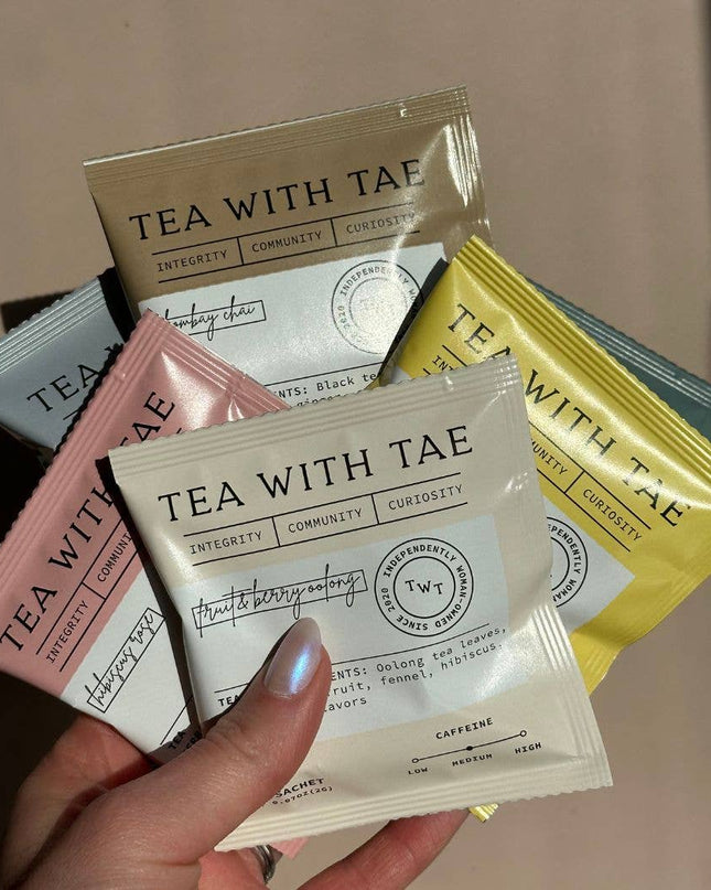 Spa Bliss Herbal Relaxing Tea - Individually Wrapped Tea Bag