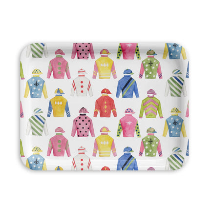 Off To The Races Serving Tray: Three Sizes, Kentucky Derby